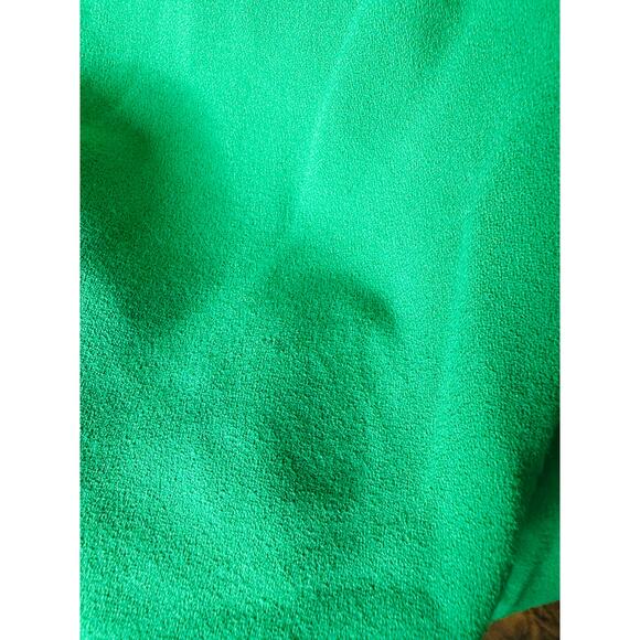 L.K. BENNETT Emerald Green Crew Neckline Everett Sheath Midi Dress Size US 2 - Picture 6 of 15